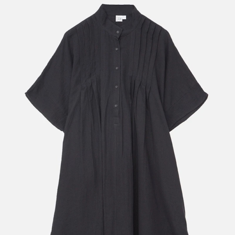 Oak Pintuck Maxi Dress